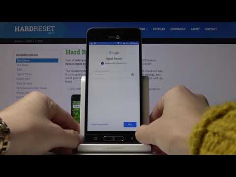 How to Add Google Accout in DORO 8035 – Google User Removal