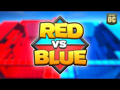 FORTNITE😈MEGA RED VS BLUE🥳DOMČA