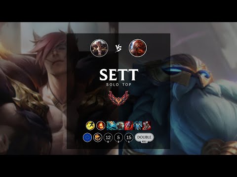 Sett Top vs Gragas - EUW Grandmaster Patch 12.7