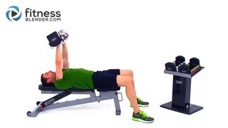 At Home Upper Body Workout - Comprehensive Superset Upper Body Workout