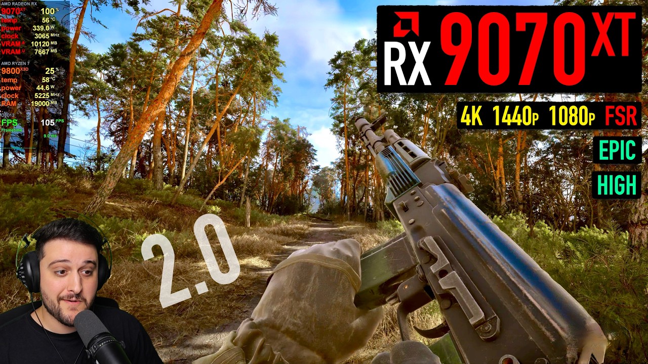 RX 9070 XT - STALKER 2: Update 2.0 - This is Great!