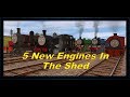 5 New Engines In The Shed Trainz Remake