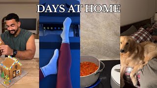DECEMBER VLOG: Pilates class, gingerbread house, productivity hour, Polaroid advent calendar, chili 