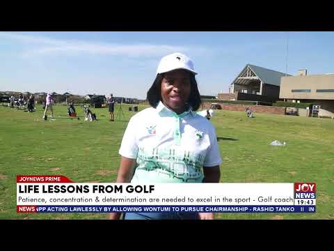 Life lessons from golf: Patience, concentration and determination are needed to excel in the sport.
