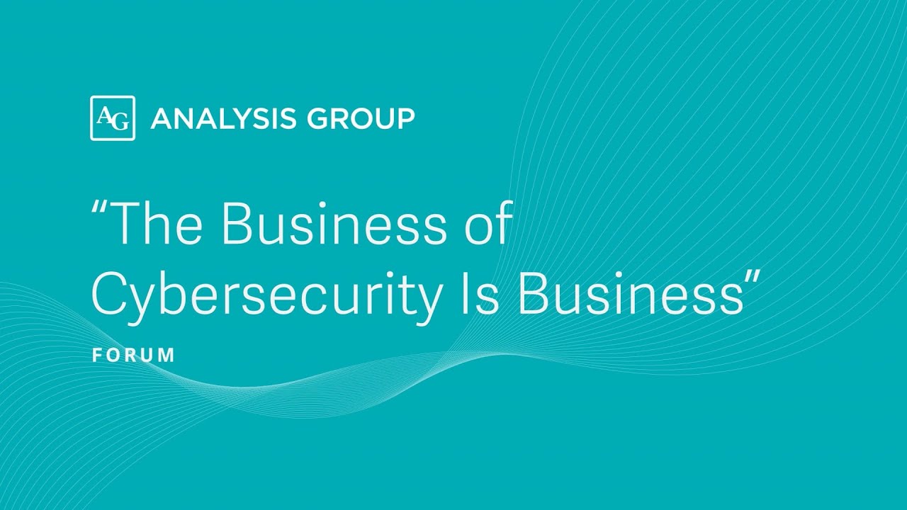“The Business of Cybersecurity Is Business