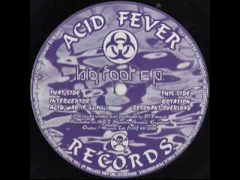 Acid Fever Records   MDMA 9501   Octodred   Big Foot EP   Acid War