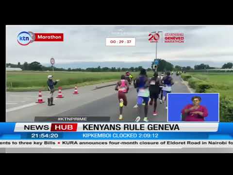 Kenya dominates Geneva Marathon with clean sweep victory