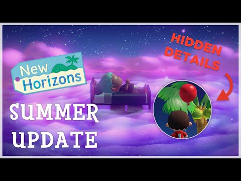Animal Crossing New Horizons - Summer Update 2 FULL DETAILS (Fireworks, Dream Suite, Hidden Details)