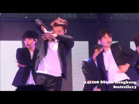 【Donghae Fancam】141108 SS6 Hongkong ～SWING～ Super Junior M