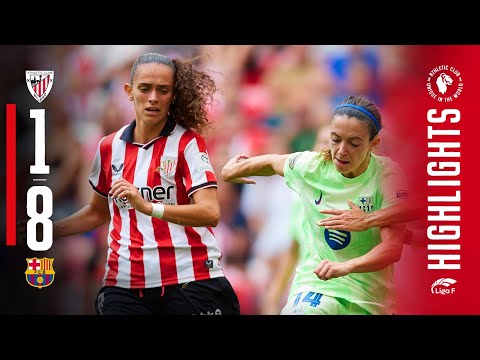 RESUMEN I Athletic Club 1-8 FC Barcelona | Liga F 2025-26 MD2
