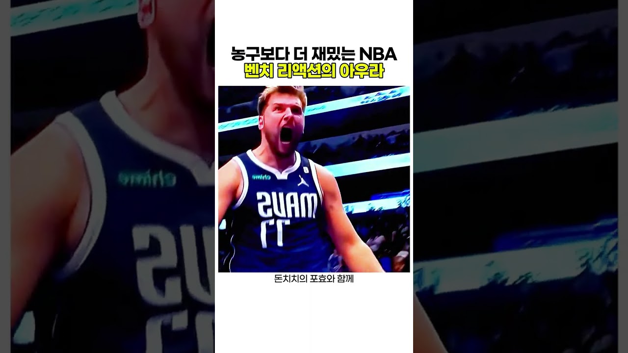 농구보다 더 재밌는 NBA벤치 리액션의 아우라
