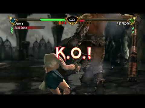 Soul Calibur 4 Aurora vs Astaroth