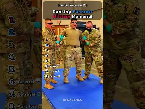 Ranking Funniest Military Moments 😭☠️