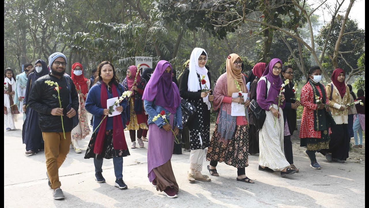 বেগম রোকেয়া বিশ্ববিদ্যালয়ের নবাগত স্বপ্নবাজদের গল্প