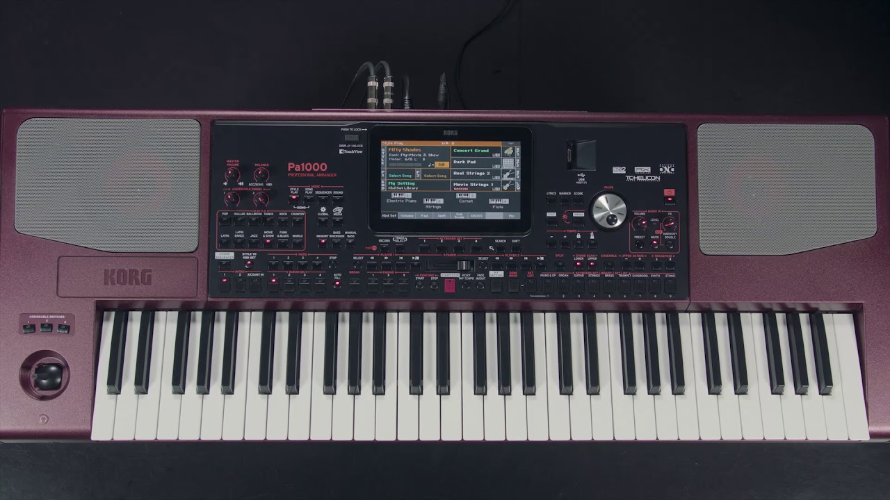 Korg PA1000 61-Note Performance Arranger Keyboard