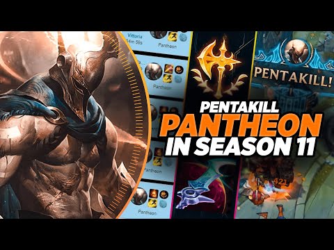 PANTHEON IN SEASON 11 E' BROKEN! 😱 PANTHEON MID S11 LEAGUE OF LEGENDS ITA