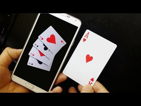 FANTASTIC MAGIC CARD TRICK WITH SMARTPHONE