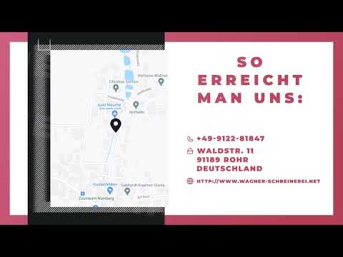 SCHREINEREI WAGNER YouTube-Vdeominiatur 11