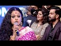 Actress Shobana S Amazing Words And Funny Gestures After Receiving Best Actress At SIIMA Awards