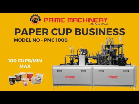 Heavy Duty Paper Cup Making Machine