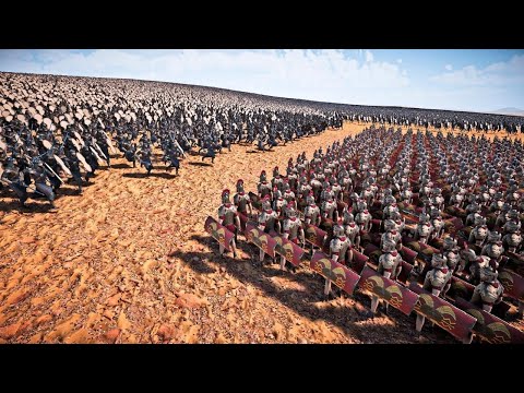 50,000 ROMAN GENERALS AMBUSHED BY 1,000,000 PERSIAN ARMY - Ultimate Epic Battle Simulator 2
