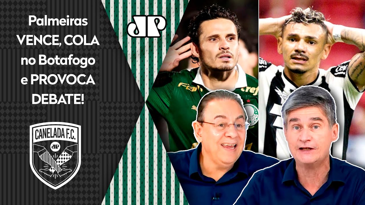 "ISSO É INEXPLICÁVEL, cara! O Palmeiras vai SER CAMPEÃO sobre o Botafogo DE NOVO se..." DEBATE FERVE