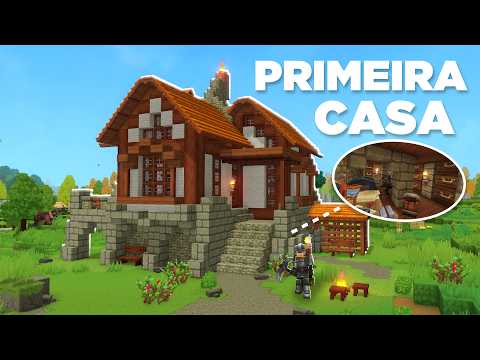 I BUILT MY FIRST HOUSE in HYTALE - ETERNAL WORLD 03