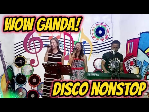 WOW GANDA! DISCO NONSTOP | LIVE BAND 2023 | REA, ARLIN & PRUDY JAM AT ZALDY MINI STUDIO