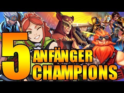 Paladins - Die EINFACHSTEN ANFÄNGER CHAMPIONS in Paladins [Deutsch / German]