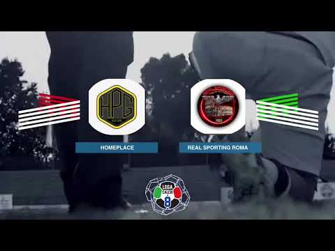 LEGACALCIO8 STAGIONE 21/22 CITTÀ DI ROMA : HOMEPLACE - REAL SPORTING ROMA