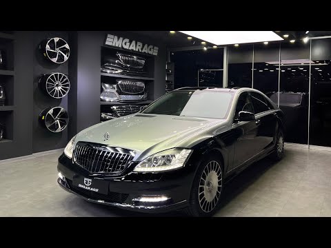 MERCEDES S CLASS W221 BODY KİT 2009-2012 FACELİFT DÖNÜŞÜM | ÇİFT RENK KAPLAMA | MAYBACH JANT