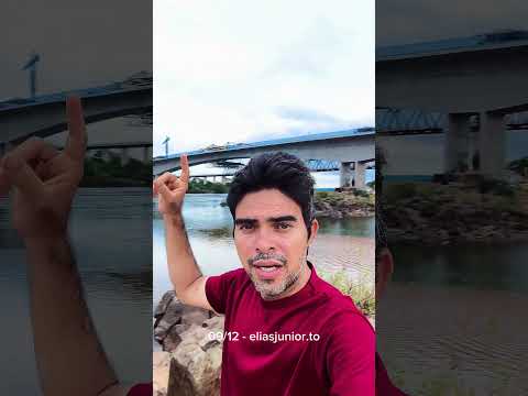 09/12 Reta final da construção da nova ponte jk | novel do rio tocantins sober com início das chuvas