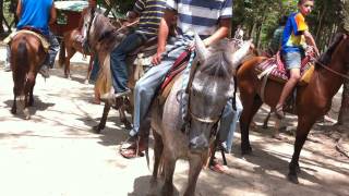 preview picture of video 'PinalitoCity: Rumbo A Jarabacoa 8 Montando Caballos'