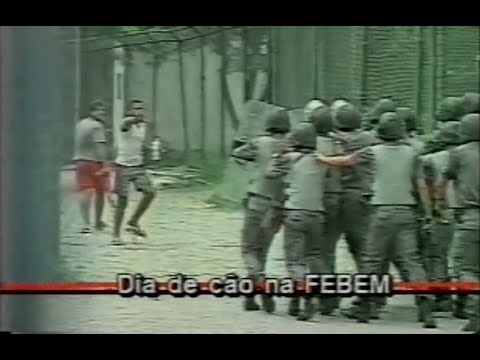 FANTÁSTICO x AQUI AGORA 1992 - Rebelião / FEBEM