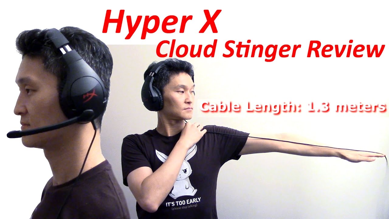 Super comfy, affordable gaming headset - HyperX Cloud Stinger Review