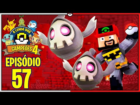 Minecraft A Lenda dos Campeões 4 #57 - Meu Pokémon Fantasma Favorito [Pixelmon]