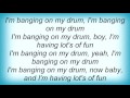 Lou Reed - Banging On My Drum Lyrics