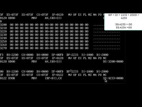 1. MS-DOS Debugging and its commands, Assembly Language