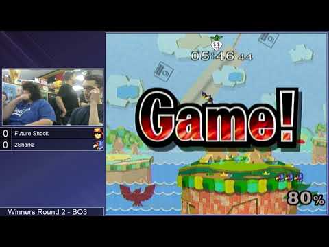 GSS 116 SSBM - Future Shock (C. Falcon) vs. 2Sharkz (Falco) - Melee WR2