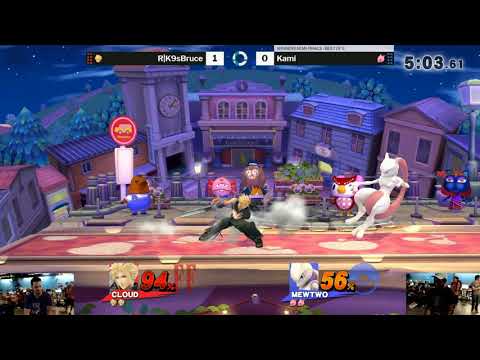 Sink or Swim 100 Winners Semis - R|k9sbruce (Sheik) vs Kami (Mewtwo)