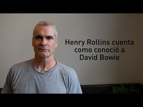 Henry Rollins cuenta como fue conocer a David Bowie