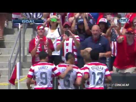 MNT vs  Cuba  Joe Corona Goal   July 13, 2013