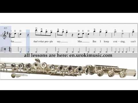 Flöte Lernen Taylor Swift - Shake It Off Noten Flötenunterricht Schule Lied Lehrer Klasse Unterricht