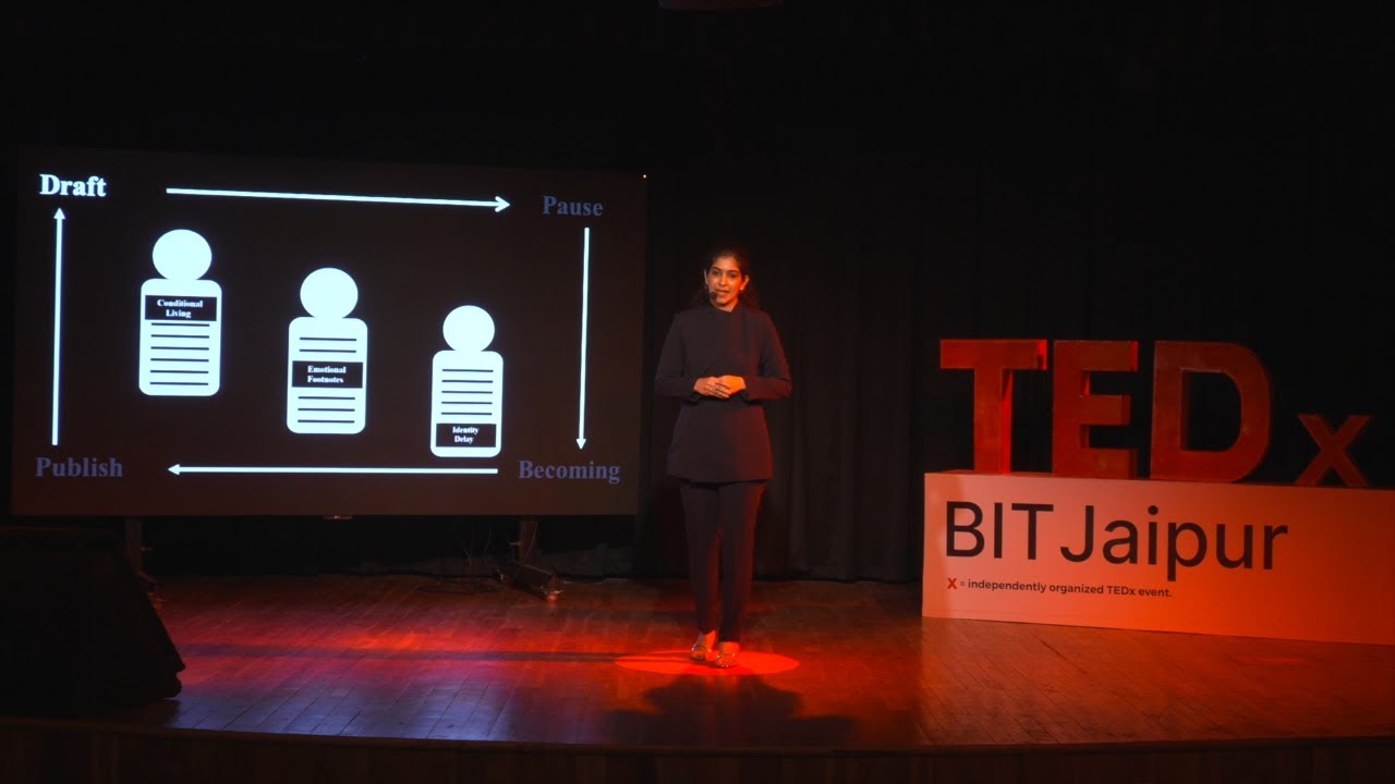 Living in draft mode | Dr. Monica Bhatia | TEDxBIT Jaipur