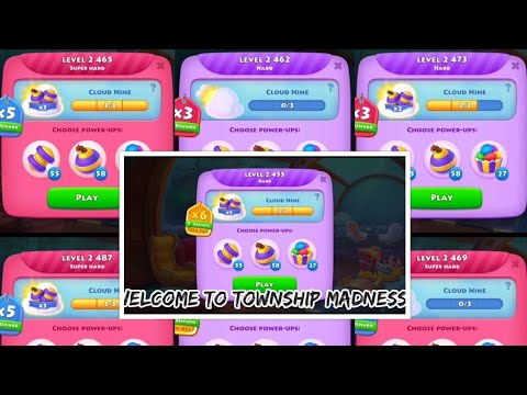 TOWNSHIP!! Hard Levels #Level 2455,2458,2462,2465,2469,2473, 2487 #Tips