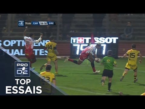 TOP Essais de la J11– PRO D2 – Saison 2017-2018