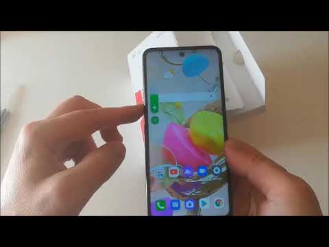 Lg K42 unboxing and data