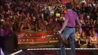 Nashville Star's Justin David performing Ring Of Fire
