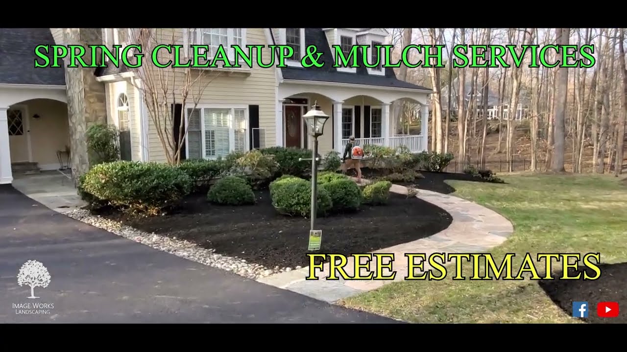Spring cleanup and mulch services