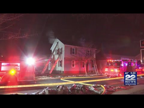 Westfield crews called to house fire on Meadow Street, several roads closed